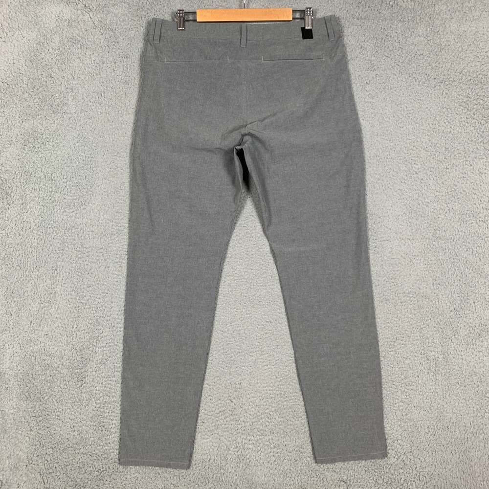 Vuori Aim Pants Mens Actual 36 x 31 Gray Stretch Athletic Slim Casual Commute - Picture 3 of 9